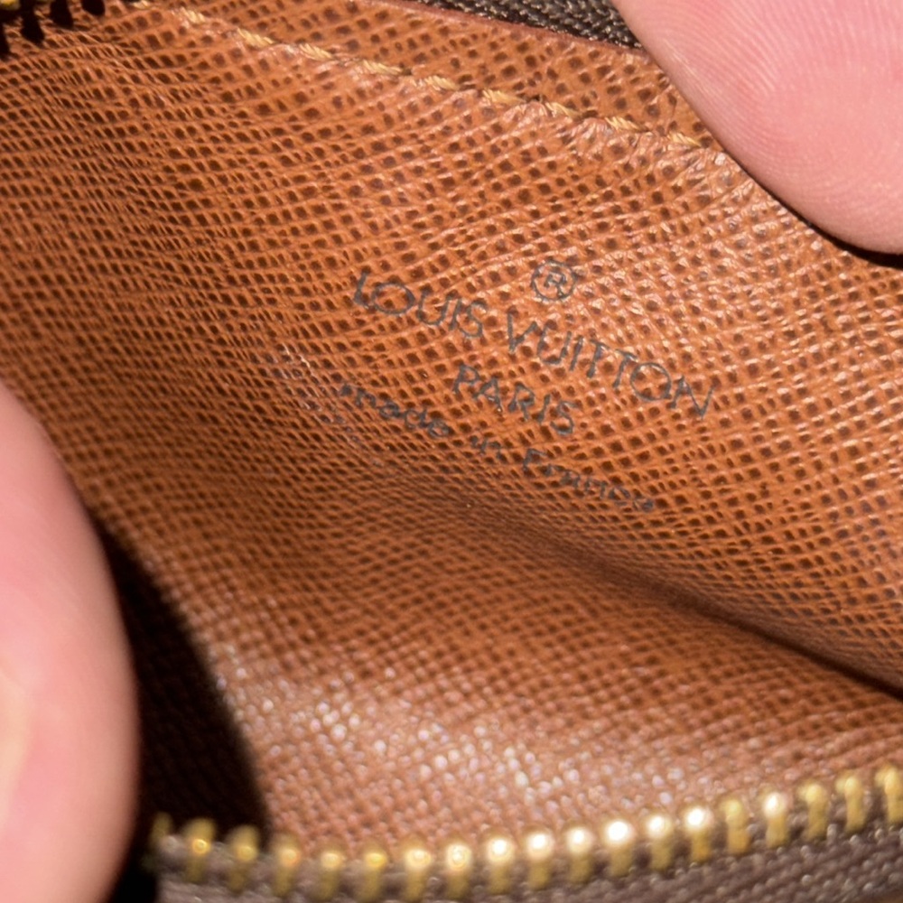 Louis Vuitton mini papillon Monogram Brown Wristlet micro pochette purse - Picture 10 of 11